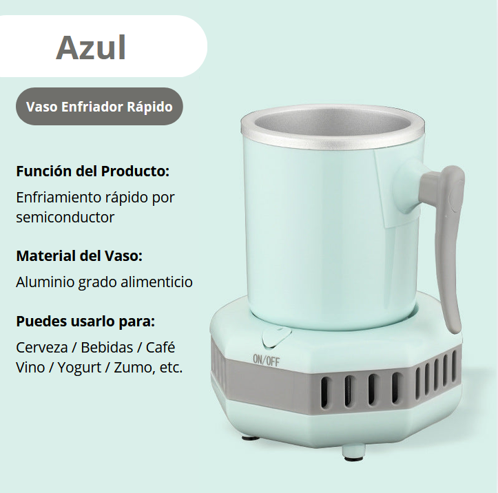 Vaso Enfriador - Para Oficina y Escritorio